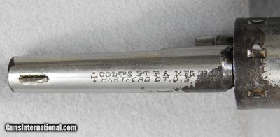 Colt Open Top Pocket Model Revolver - Image 3 of 5