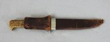 Adolph Blanch San Francisco Clip Point Bowie Knife