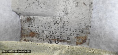 Joseph Rodgers & Sons Sheffield, Spear Point Bowie Knife - Image 5 of 6
