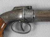 Allen’s Patent 6 Shot Allen & Thurber 32 Caliber Pepperbox. - 4 of 9