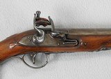 French Flintlock Pistol, Rare Oval Duck-Bill Muzzle - 4 of 15