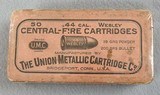 Webley CF U.M.C. Pink Label Ammo Box Of .44 Cal - 1 of 3