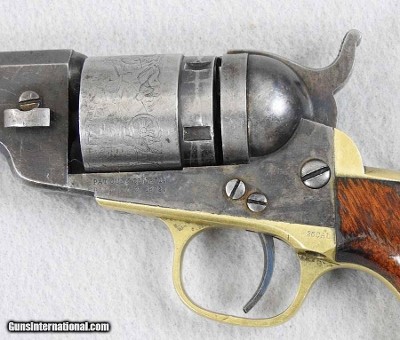 Colt New Model Pocket Breech Loader 38, Rare 3” Barrel - Image 3 of 11