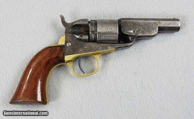 Colt New Model Pocket Breech Loader 38, Rare 3” Barrel