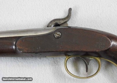 U.S.R. Ames Model 1842 Revenue Cutter Service Pistol 