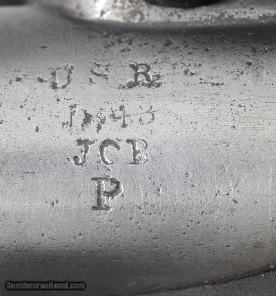 U.S.R. Ames Model 1842 Revenue Cutter Service Pistol 