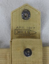 Mills 1917 Garrison Belt, Complete, Not Used - 6 of 7