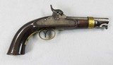 USN Model 1842 N.P. Ames Percussion Pistol - 1 of 9