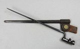 U.S. Model 1873 Rifle Bayonet with Scabbard