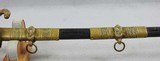 U.S. Model 1852 Naval Officers Sword Inscribed W.C. Mallay - 3 of 11
