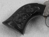 Colt/Brevet Pocket Model 6 Shot Nicely Engraved with Carved Ebony Grips - 15 of 15