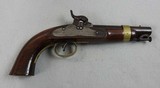 Model 1842 Deringer Front And Rear Sight And A Rifled Barrel