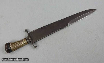 Civil War Era Spear Point Bowie Huge 18 1/2” Overall - Image 5 of 16