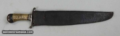 Civil War Era Spear Point Bowie Huge 18 1/2” Overall - Image 6 of 16