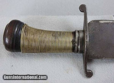 Civil War Era Spear Point Bowie Huge 18 1/2” Overall - Image 13 of 16