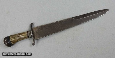 Civil War Era Spear Point Bowie Huge 18 1/2” Overall