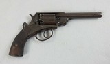 Mass. Arms Co. Adams Patent 36 Cal. Revolver, Faint Cartouche