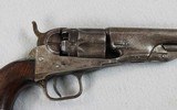 Colt 1862 Police Inscribed J. Curtis to E.A. Shiar - 4 of 10