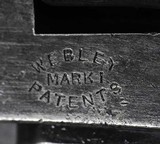 Webley MK 1, Shaved Cylinder, War Dept. Acceptance Marks - 8 of 10