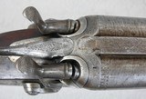 J.P. Clabrough & Bro. Engraved 12 Gauge Hammer Gun - 8 of 23