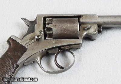 Mass. Arms Co. Adams Patent 4 1/4” Round Barrel 31 Cal. RARE - Image 4 of 9