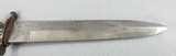 Wilkinson 16” Spear Point Bowie Knife Pall Mall London, RARE - 4 of 18