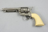 Colt S.A. Army 45, Engraved w/Colt Letter