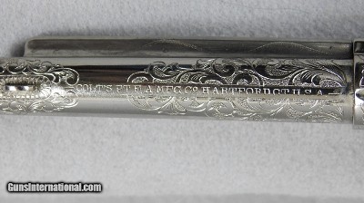 Colt S.A. Army 45, Engraved w/Colt Letter - Image 8 of 15