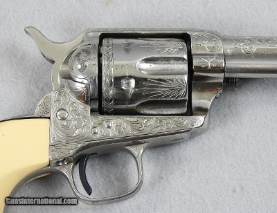 Colt S.A. Army 45, Engraved w/Colt Letter - Image 6 of 15