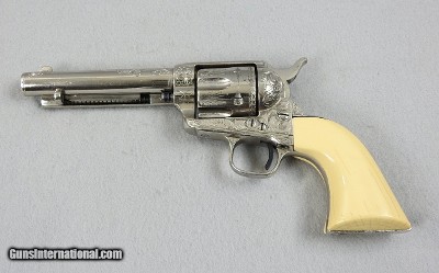 Colt S.A. Army 45, Engraved w/Colt Letter - Image 5 of 15