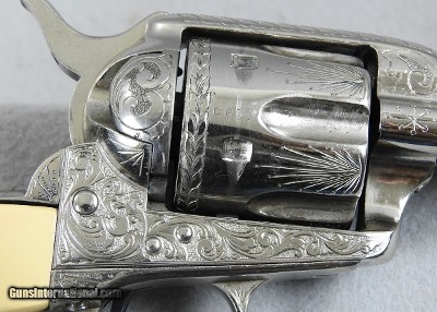 Colt S.A. Army 45, Engraved w/Colt Letter - Image 7 of 15