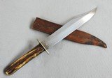 Bridgeport G.I. Co. Clip Point Bowie Knife 13 1/2” - 1 of 6