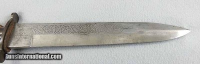 Wilkinson 16” Spear Point Bowie Knife Pall Mall London - Image 13 of 25