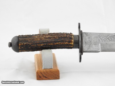 Wilkinson 16” Spear Point Bowie Knife Pall Mall London - Image 6 of 25
