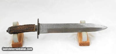 Wilkinson 16” Spear Point Bowie Knife Pall Mall London - Image 12 of 25
