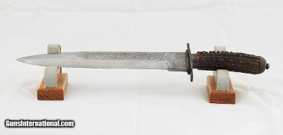 Wilkinson 16” Spear Point Bowie Knife Pall Mall London - Image 2 of 25