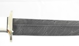 Damascus Custom Searles Style Blade Bowie Knife - 5 of 8