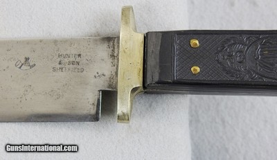 Hunter & Son Sheffield Bowie Knife - Image 4 of 5