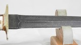 Damascus Dagger Stagg horn grips - 6 of 8