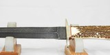 Damascus Dagger Stagg horn grips - 3 of 8