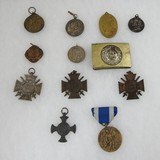 ORIGINAL GERMAN WW 1 & 2 MIXED METALS LOT - 1 of 25