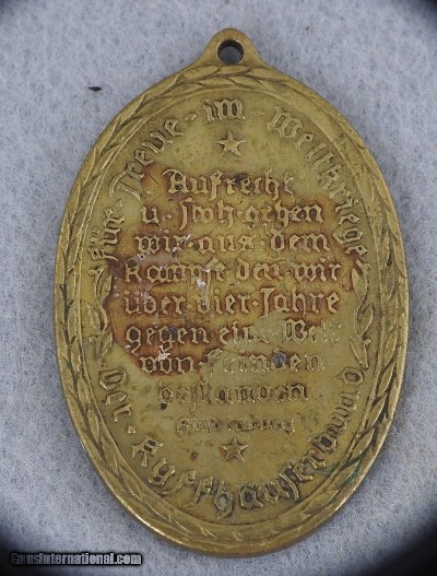 ORIGINAL GERMAN WW 1 MIXED METALS LOT - Image 7 of 23