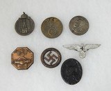 ORIGINAL GERMAN WW 2 MIXED BADGES AND METALS LOT - 1 of 15