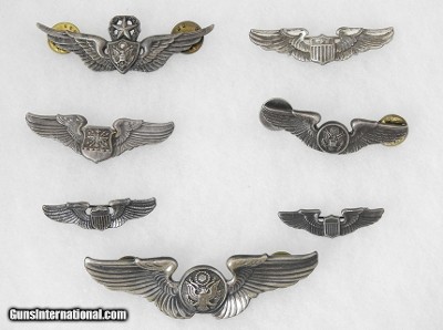 ORIGINAL US WW 2 MIXED WINGS LOT