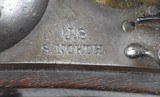 US Model 1826 S. North Flintlock Pistol - 5 of 11