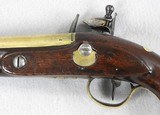 John Miles 60 Caliber Brass Barrel Flintlock Pistol - 3 of 14