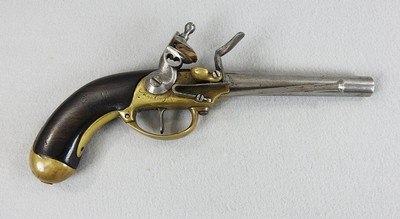 French Model 1877 Cavalry Pistol Mauberge Arsenal