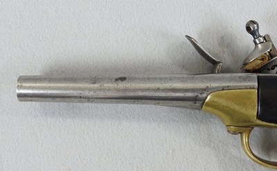 French Model 1877 Cavalry Pistol Mauberge Arsenal - Image 11 of 11