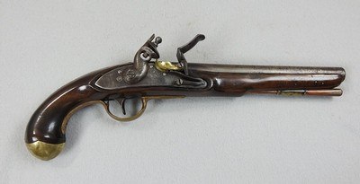 Model 1808 Navy Flintlock Pistol With Belt Hook