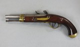 Unmarked Early American Original Flintlock Pistol - 2 of 9